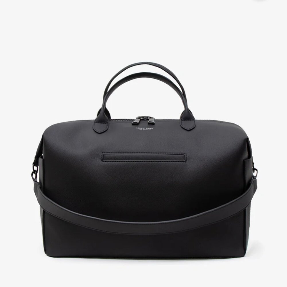 Mina Baie Emmy vegan leather diaper bag
